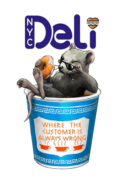 NYC Deli Rats Logo
