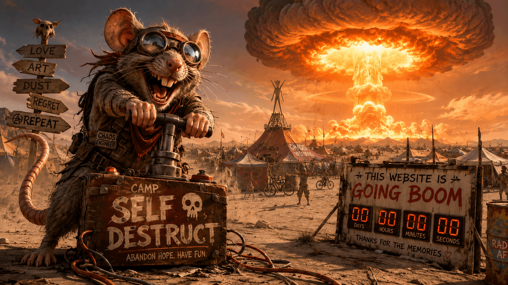 Welcome to the stone age